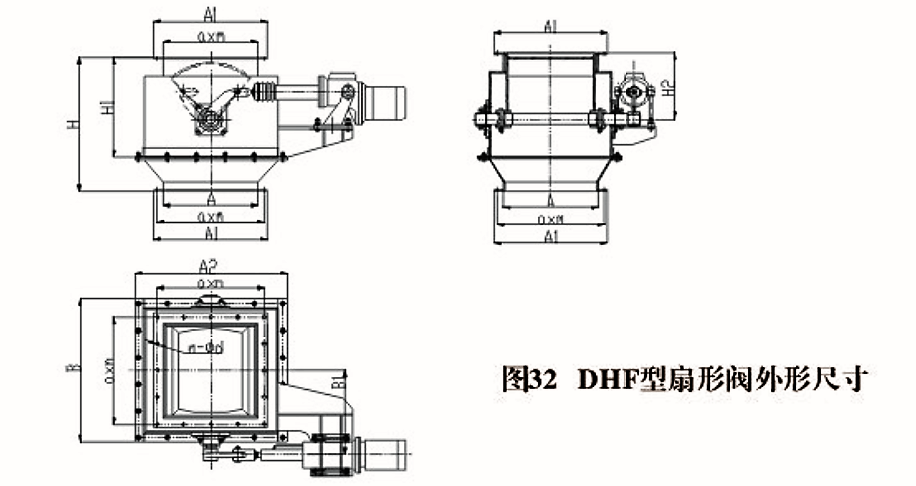 DHF型扇（?。┬伍y門(圖1)